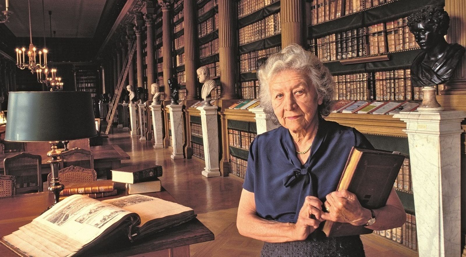 Jacqueline de Romilly (Chartres, 1913-Boulogne-Billancour, 2010).