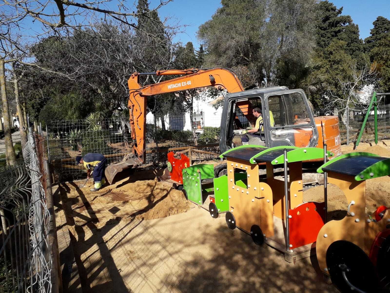Actuación en el parque de El Campito.