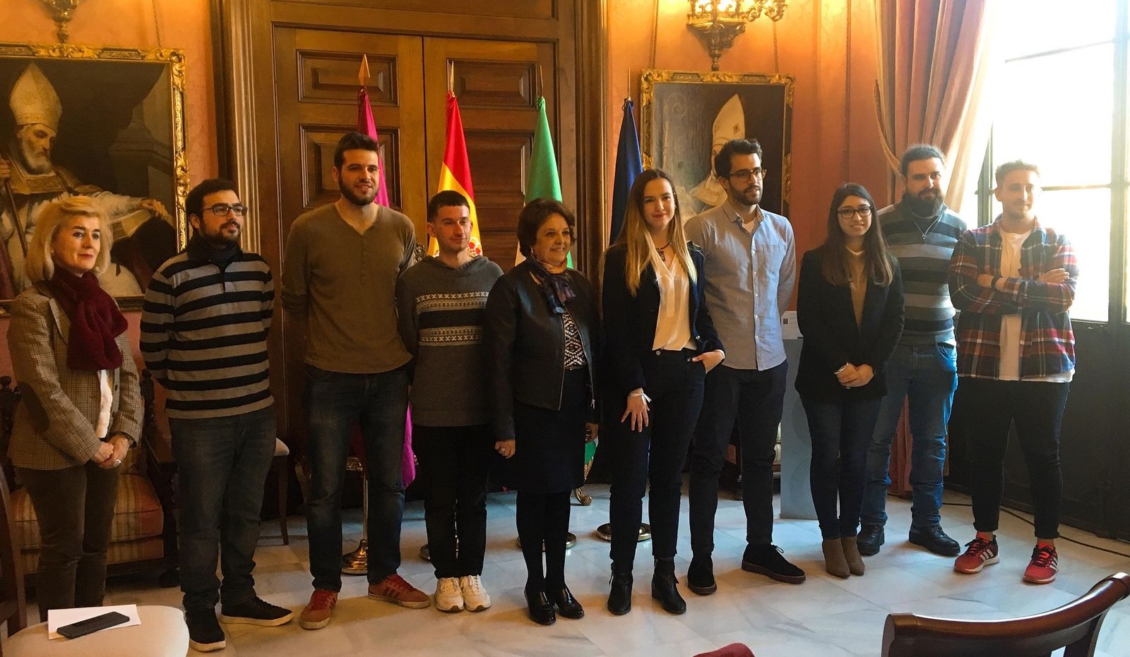 Presentación del evento en el Ayuntamiento de Sevilla.
