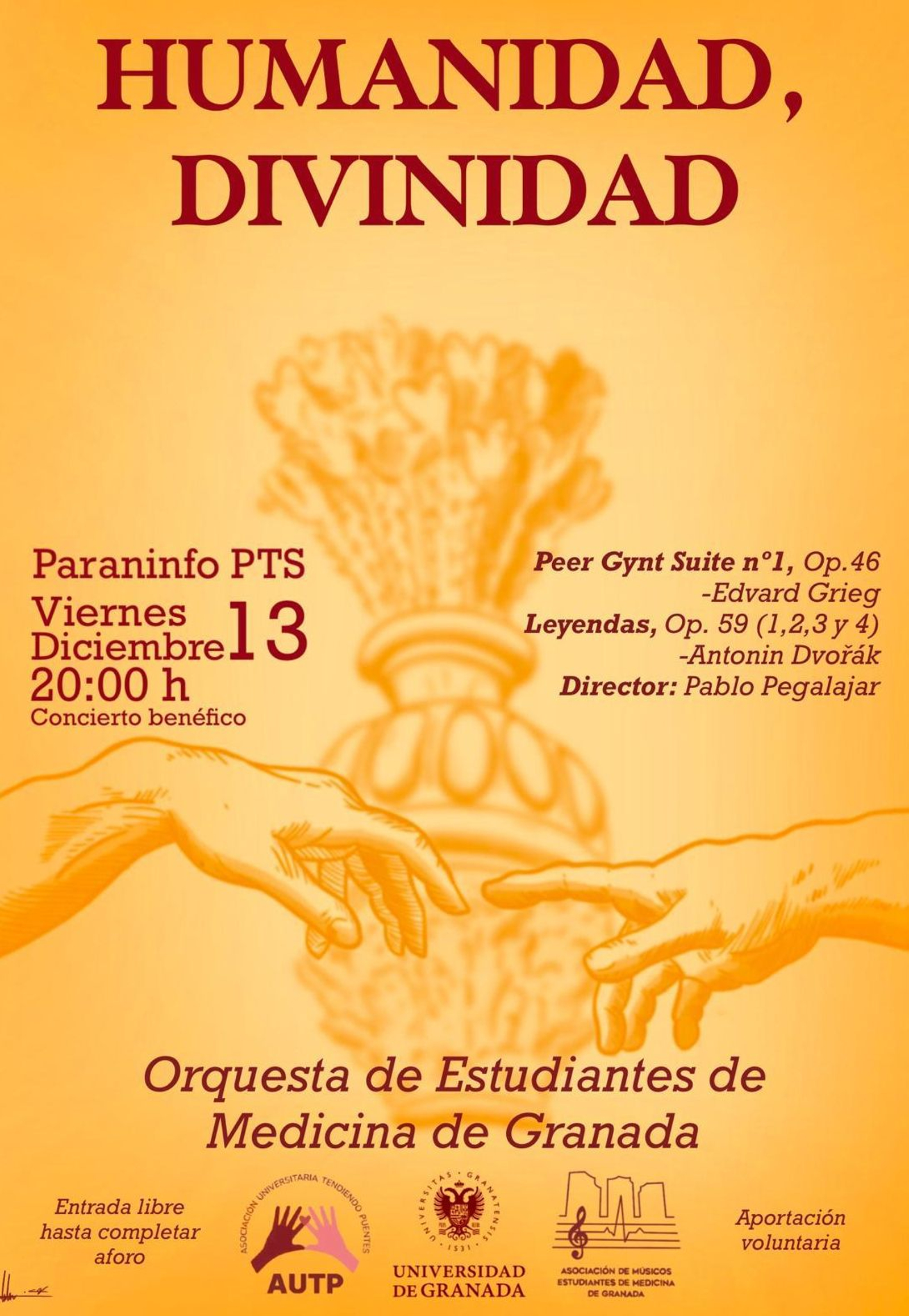 Cartel del primer concierto.