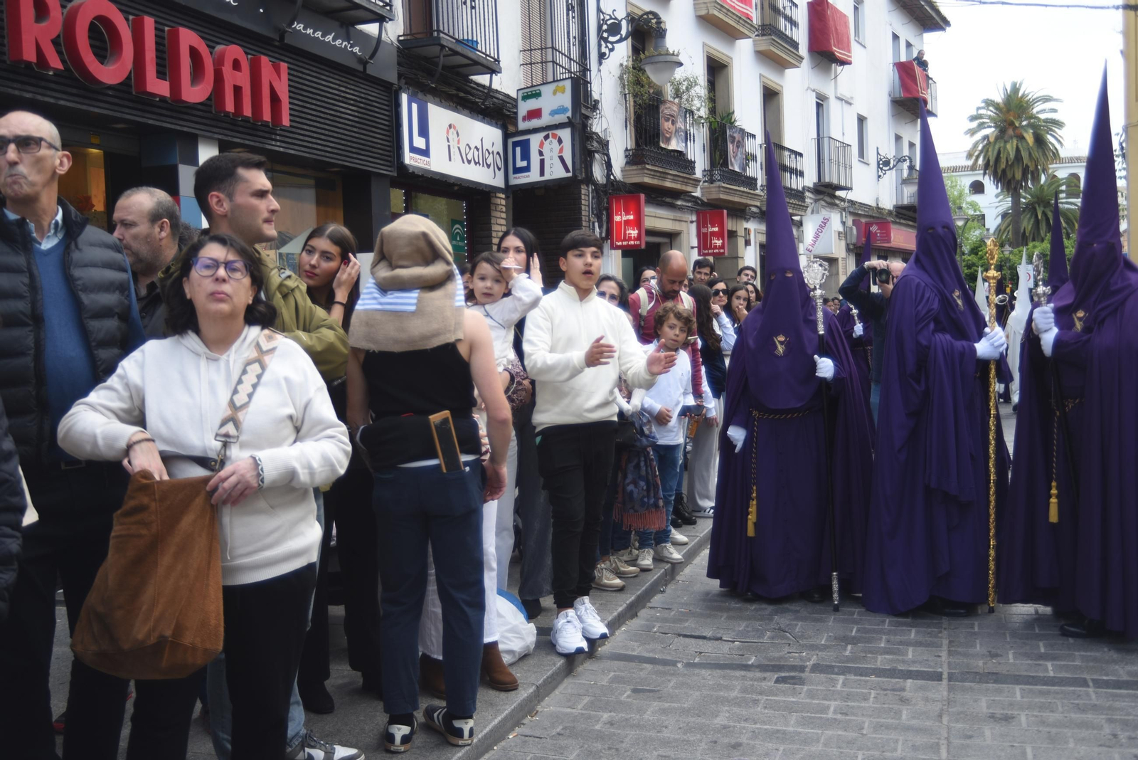 Las imágenes de la hermandad del Calvario el Miércoles Santo en Córdoba