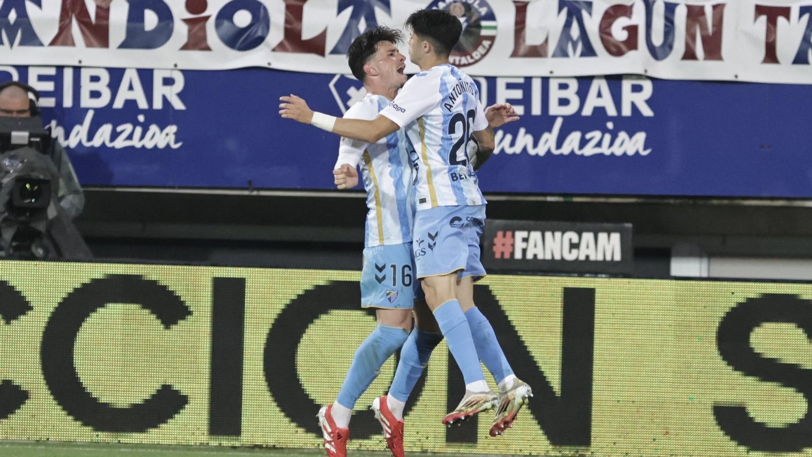 El Eibar-Málaga CF, en fotos