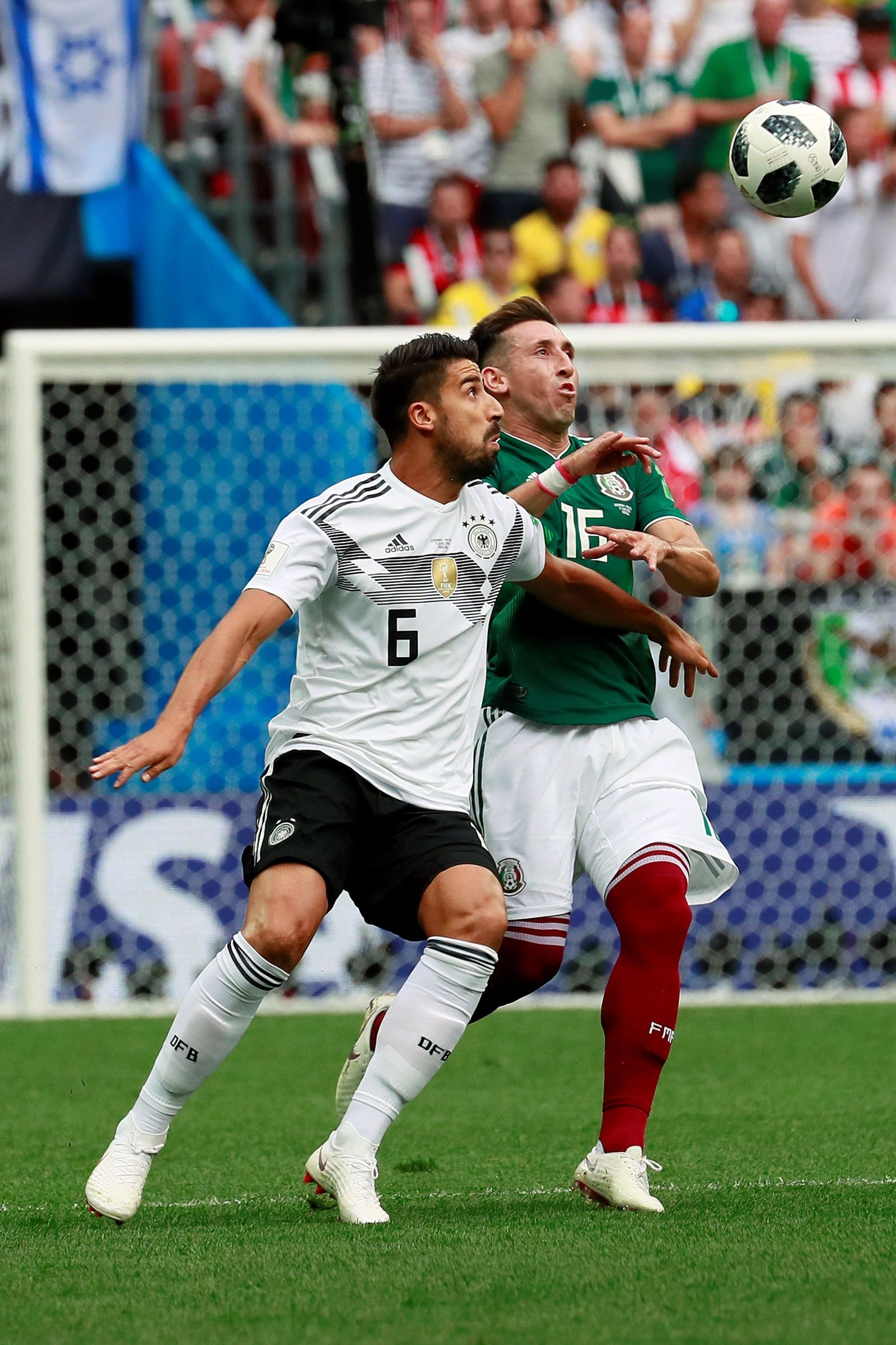 Las imágenes del Alemania-México