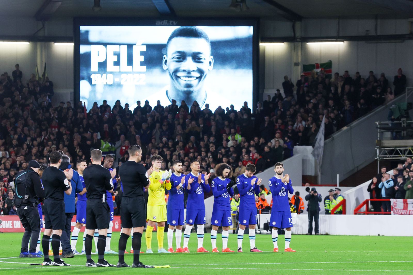 Las fotos del homenaje del fútbol mundial a Pelé