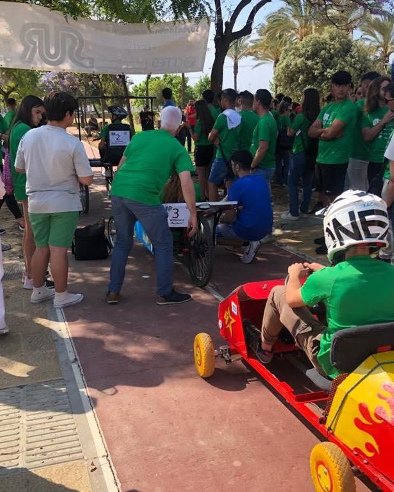 Participantes en la Sustainable Urban Race de 2023.