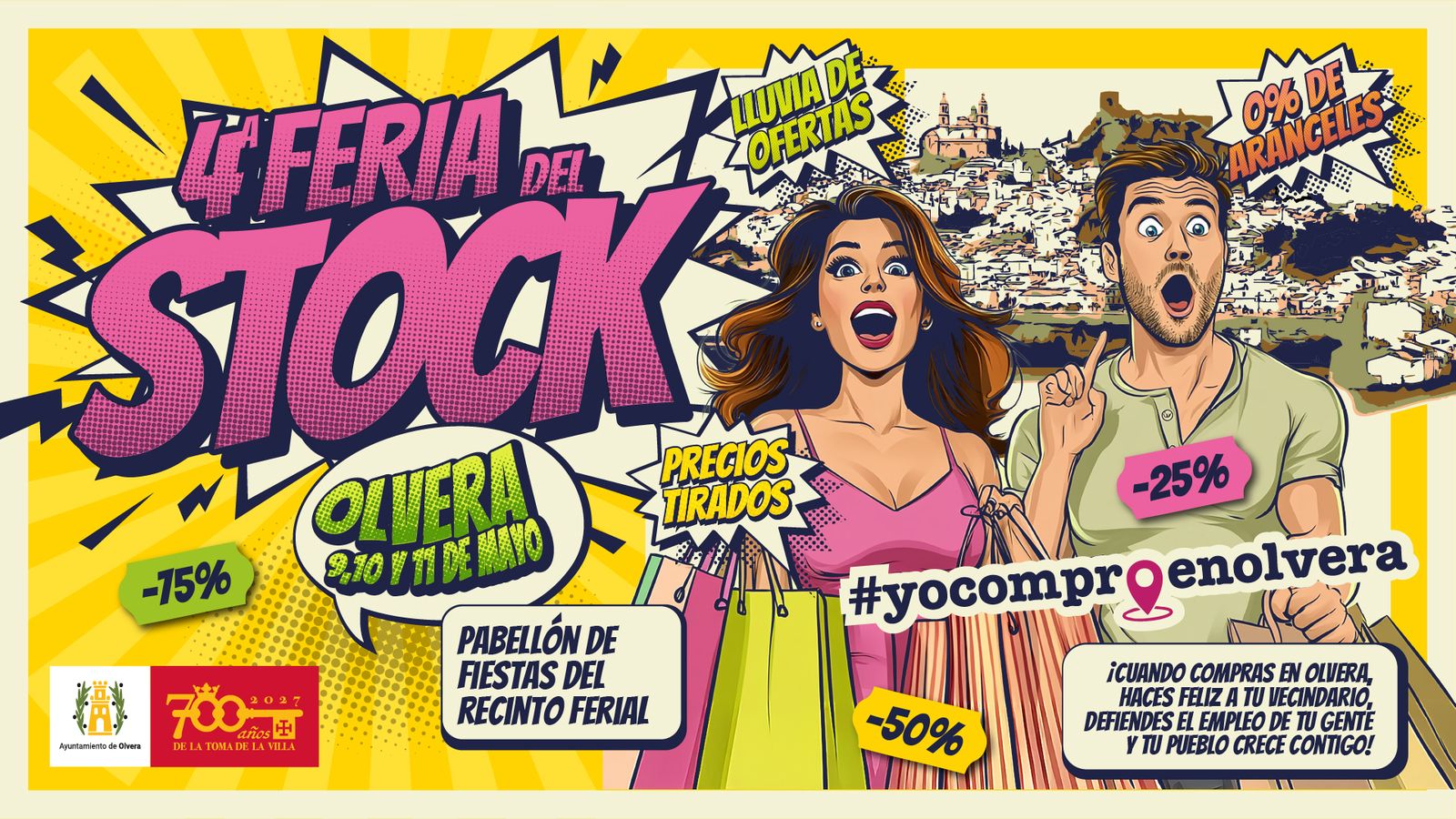 Cartel IV Feria del Stock de Olvera