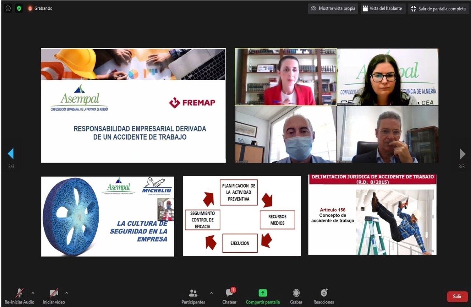 Asempal y Fremap subrayan la importancia de la cultura de seguridad