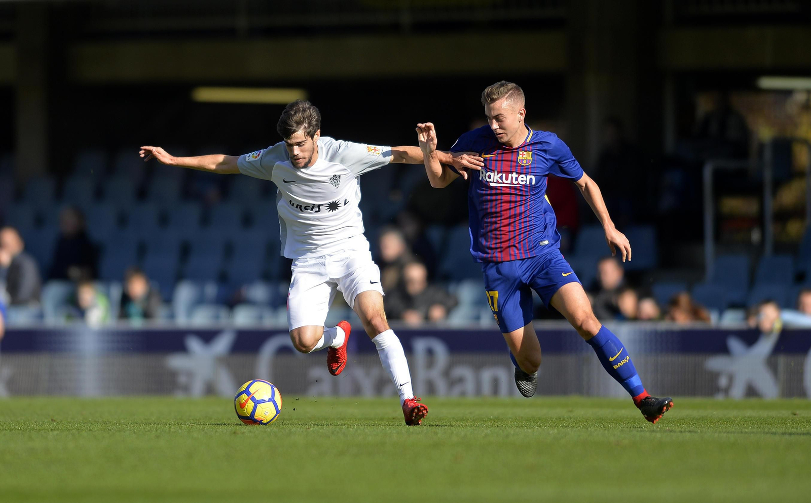 Las imágenes del Barcelona B- UD Almería