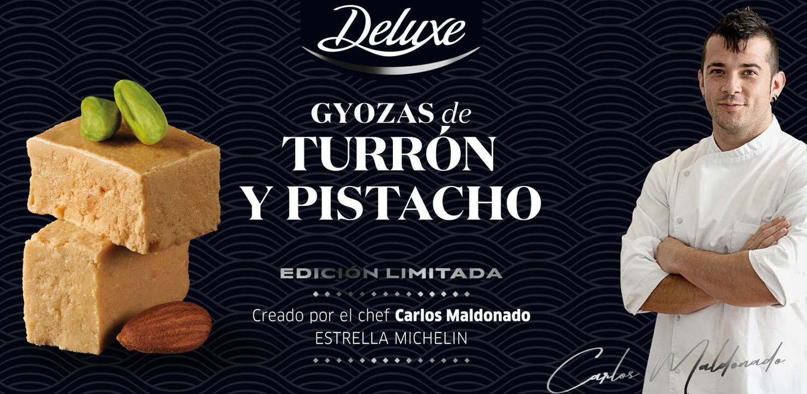 Carlos Maldonado presenta unas gyozas muy especiales