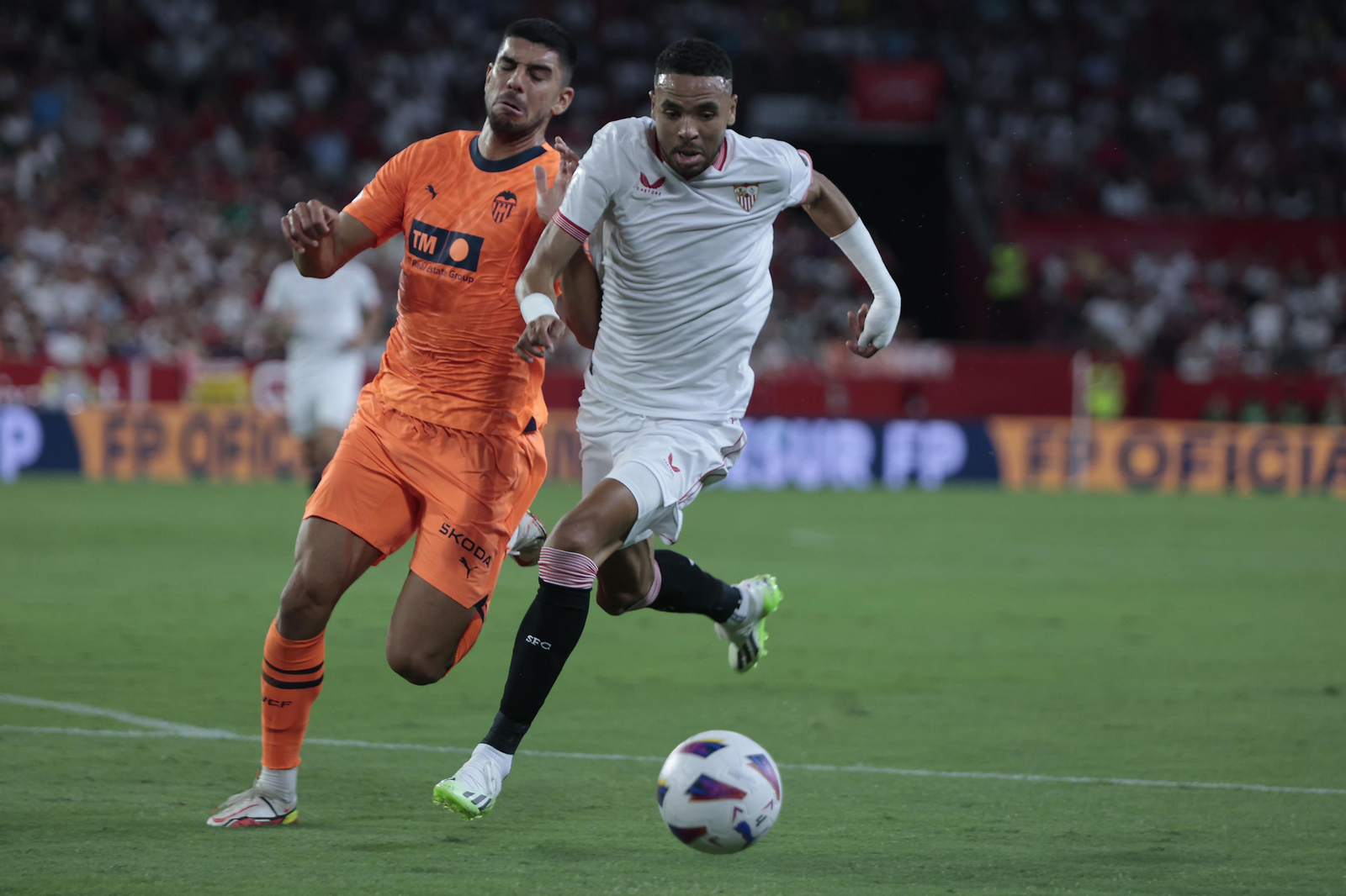 Las imágenes del Sevilla - Valencia