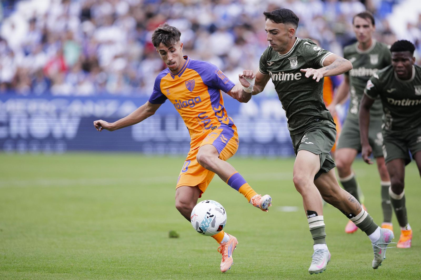 Leganés-Málaga CF, en fotos