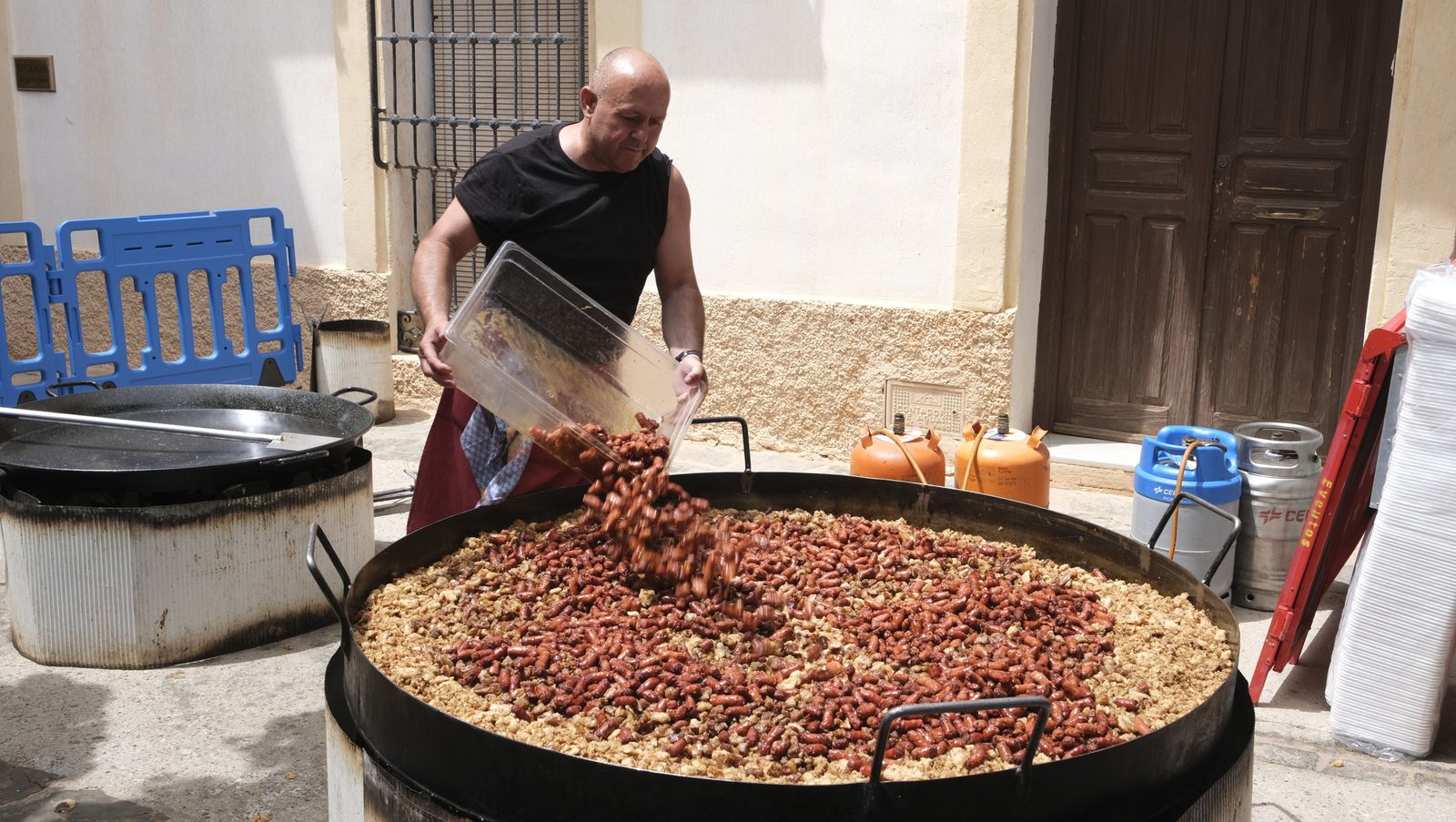 Imágenes del concurso de cata de vinos de las Fiestas de Abrucena 2022