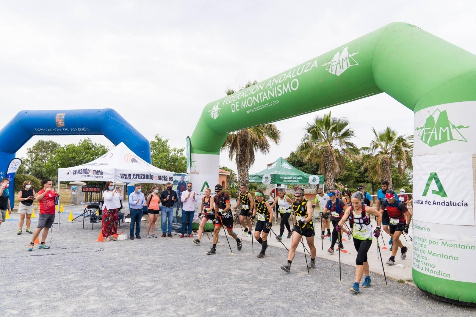 Salida de la prueba.