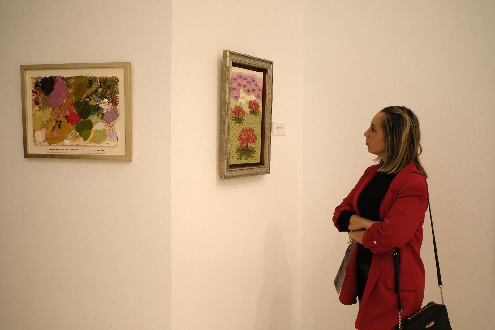 La exposición de Evaristo Guerra 'Paisajes', en fotos