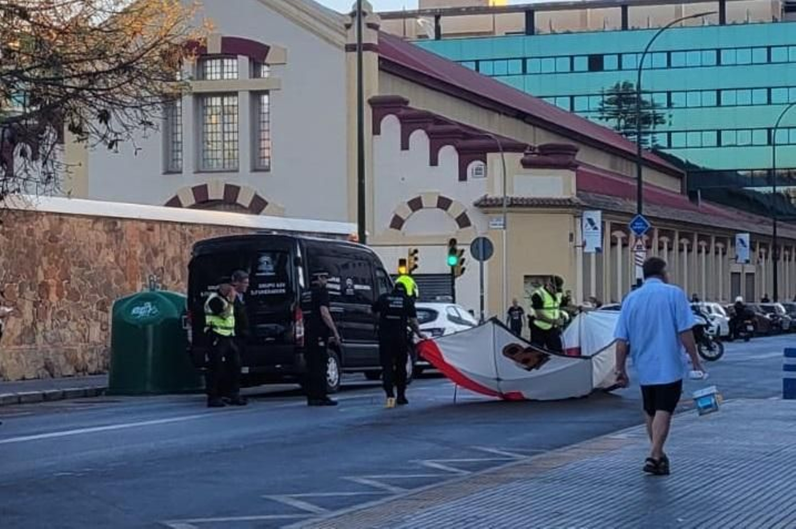 Lugar en el que se ha producido el accidente mortal Lugar en el que se ha producido el accidente mortal