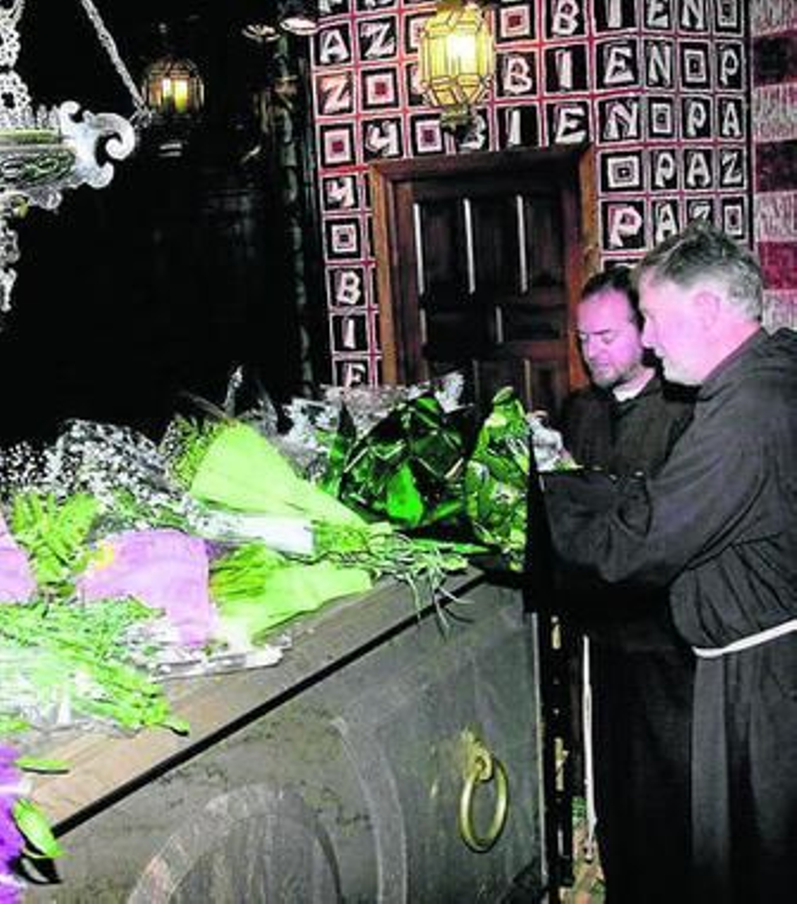 Tumba de Fray Leopoldo en su basílica granadina.