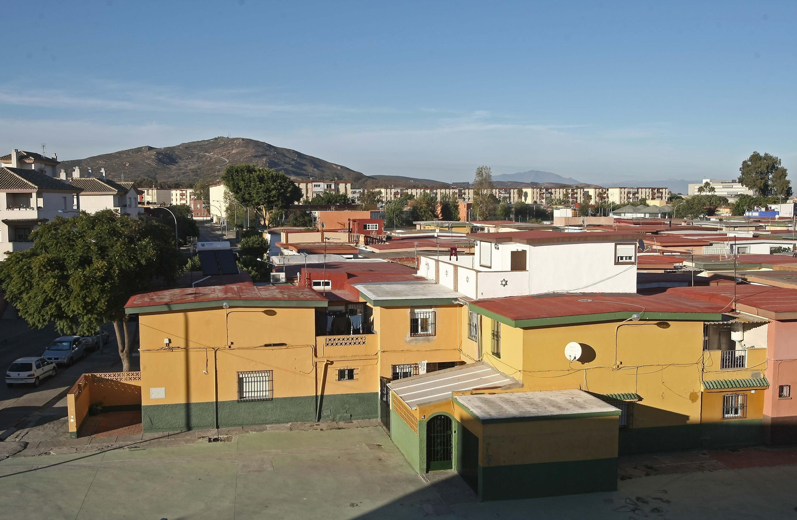 Vista de la barria da de Los Junquillos.