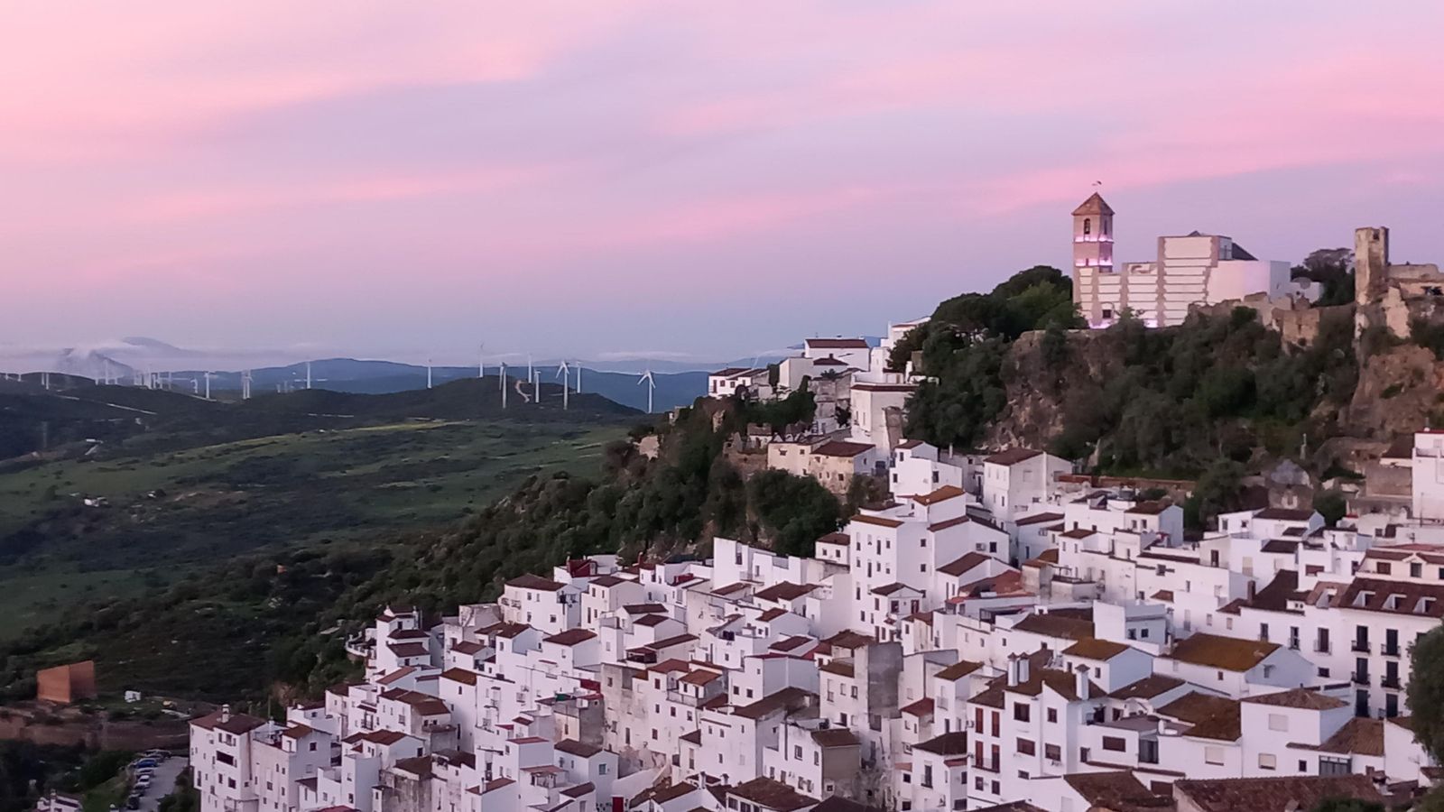 Vista general de Casares.