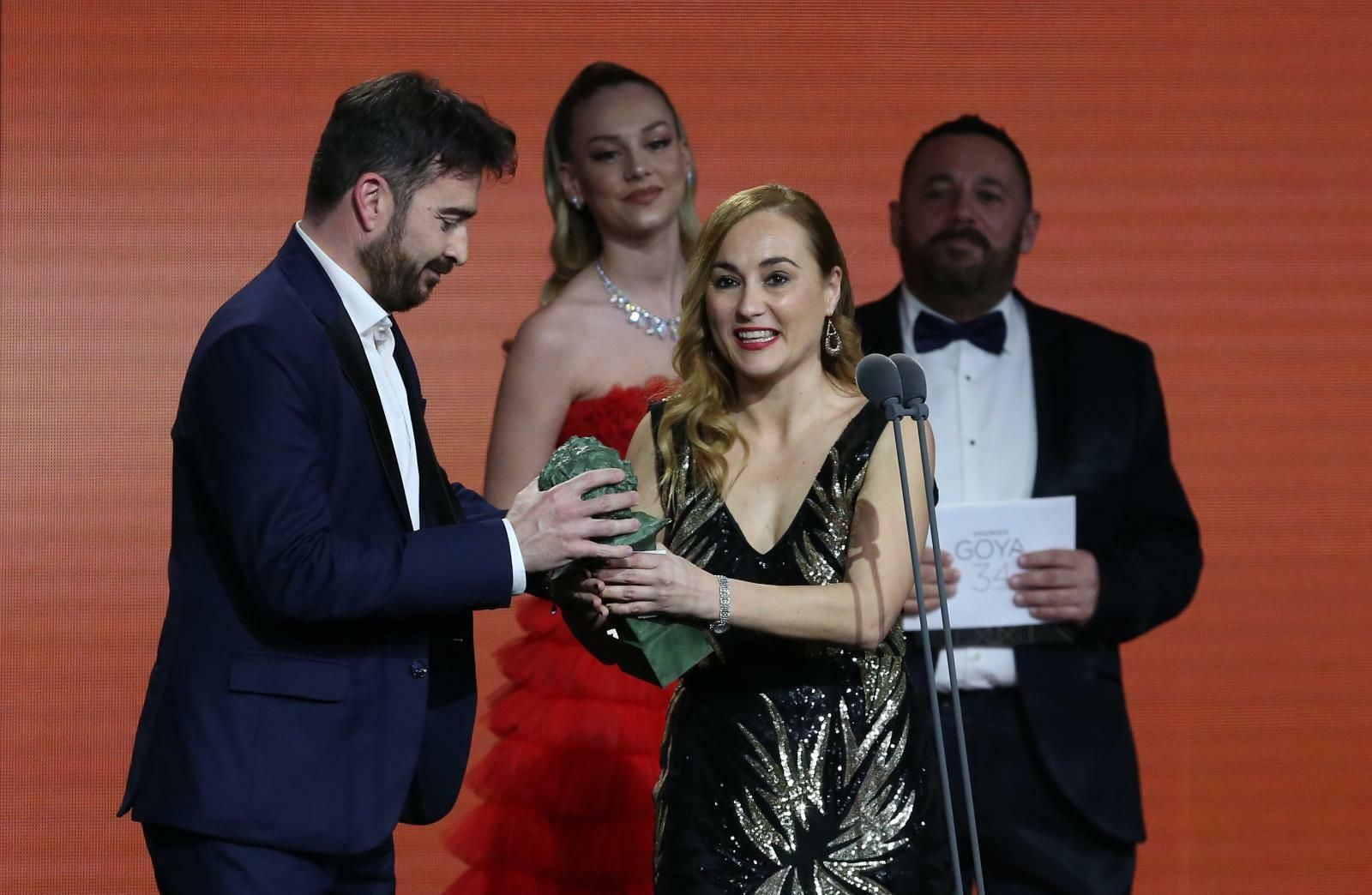 Los premiados en la gala de los Goya 2020 en Málaga. Los premiados en la gala de los Goya 2020 en Málaga.