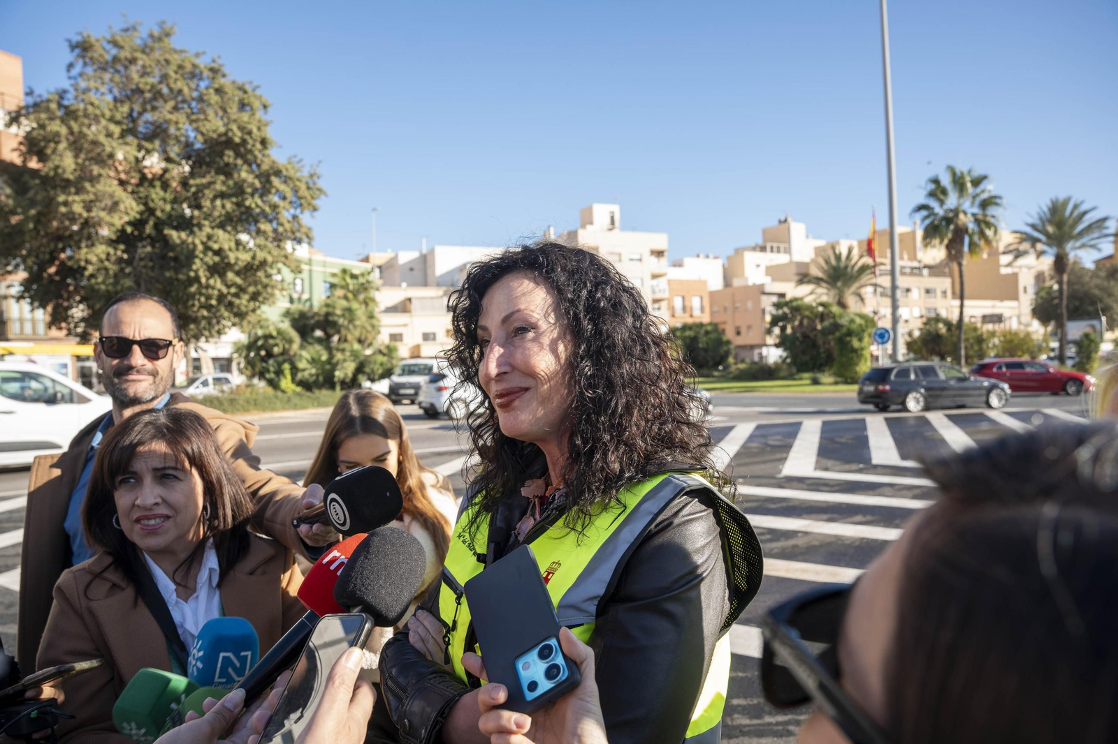 Los primeros usuarios del nuevo acceso al Puerto