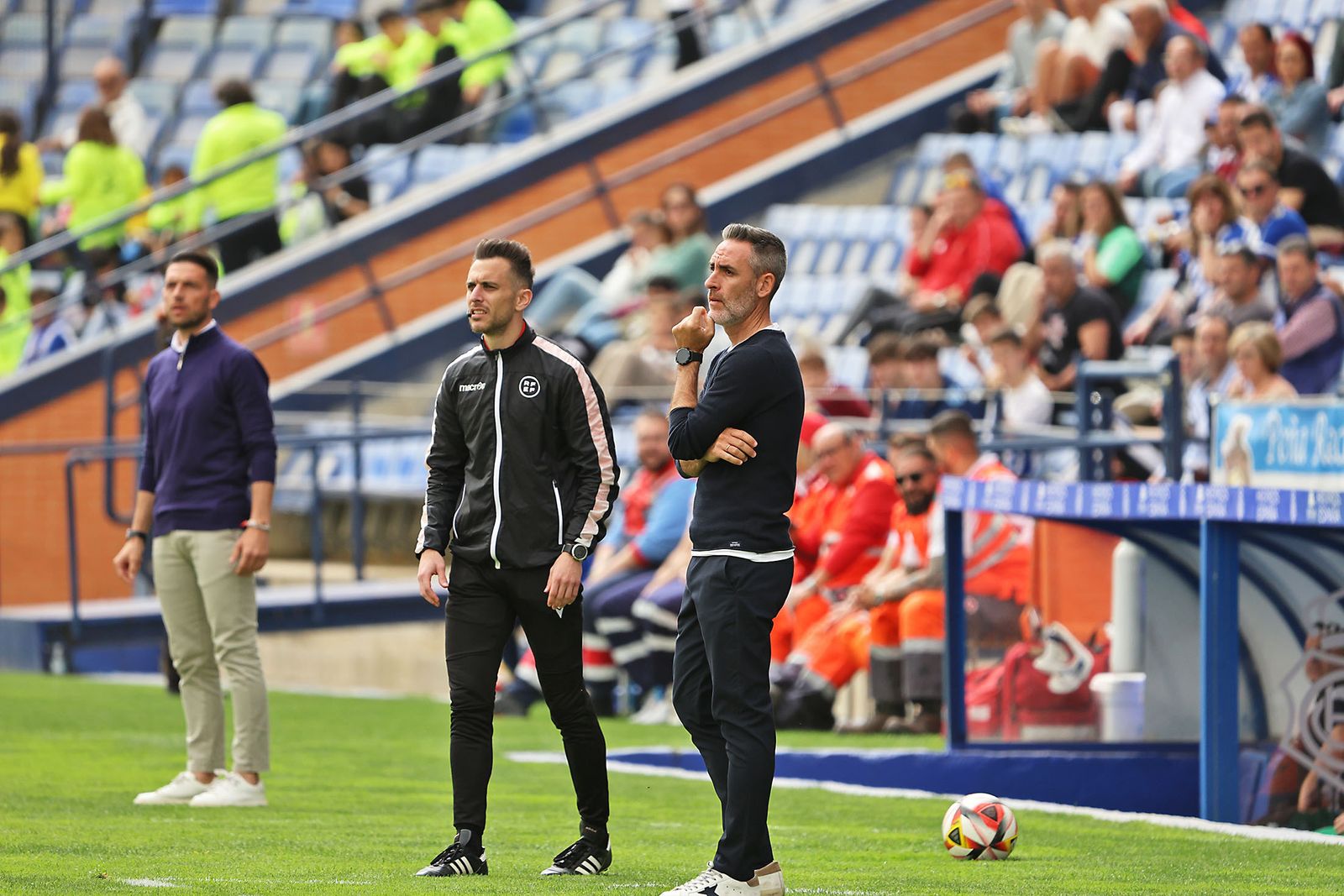 Imágenes del encuentro entre el Recreativo de Huelva y la AD Mérida