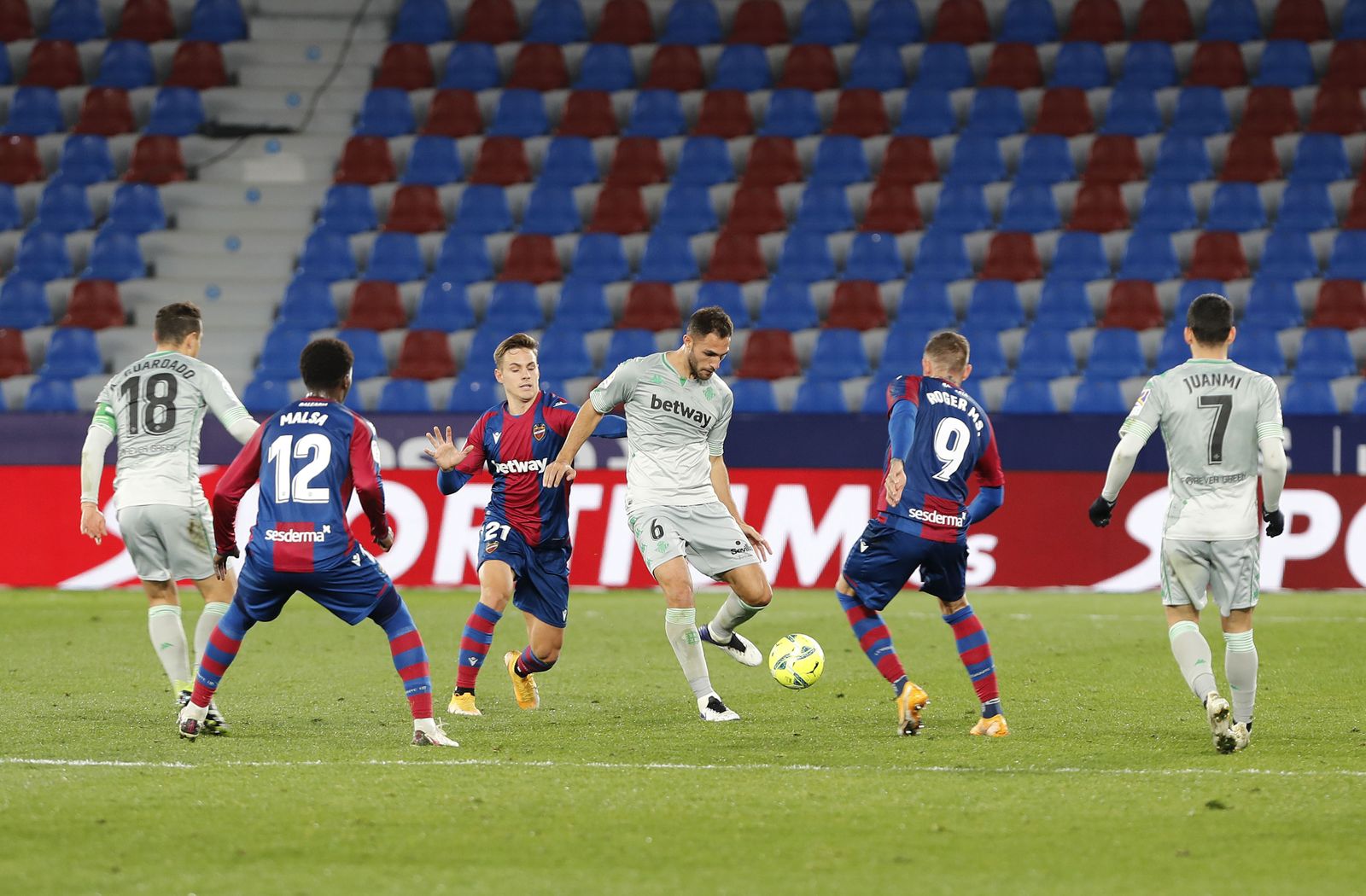 Las imágenes del Levante - Betis