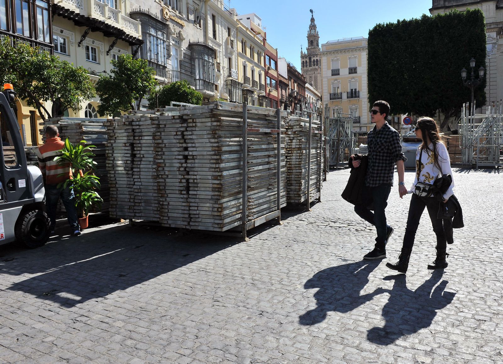Palco de la Plaza de San Francisco