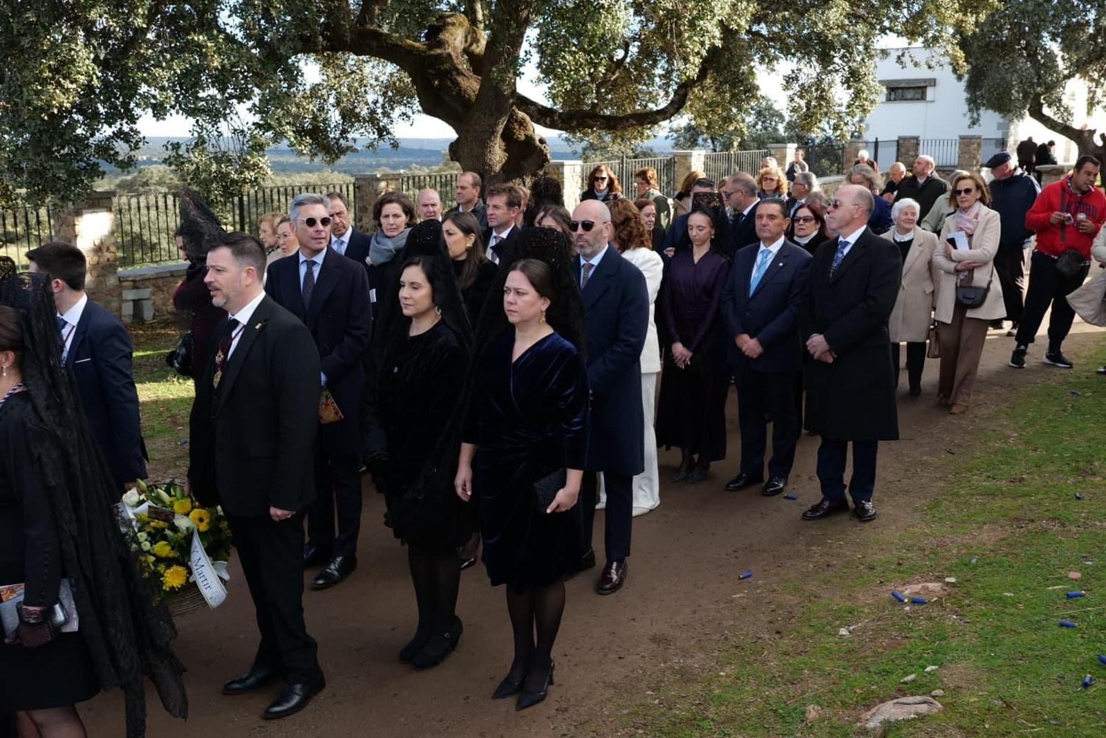 Procesión de la Virgen de Luna tras su coronación canónica