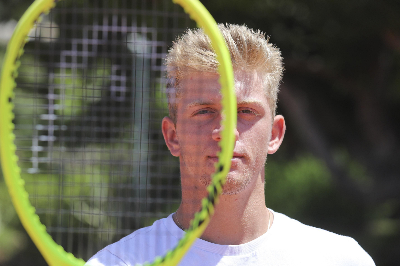 Alejandro Davidovich posa para 'Málaga Hoy' antes de acudir a Roland Garros