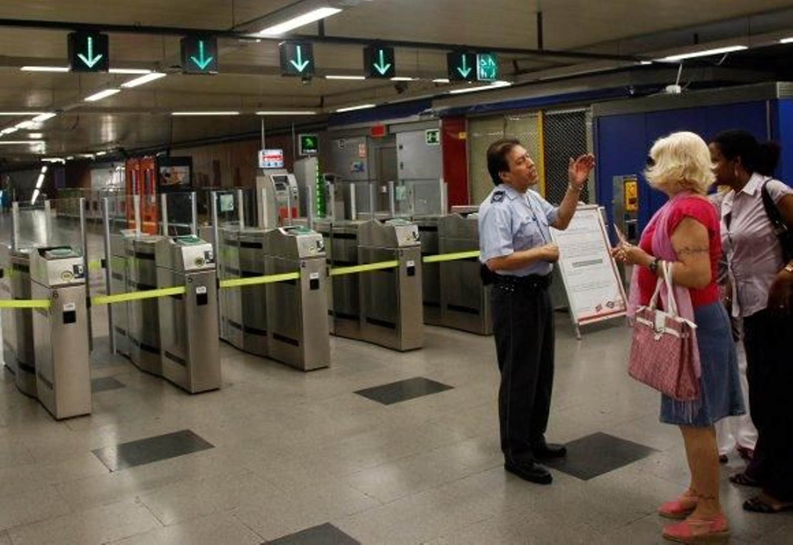 Paro total en la segunda jornada de huelga en el Metro de Madrid