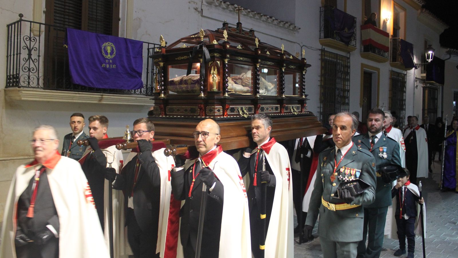 La procesión del Viernes Santo en Vélez-Rubio, en imágenes