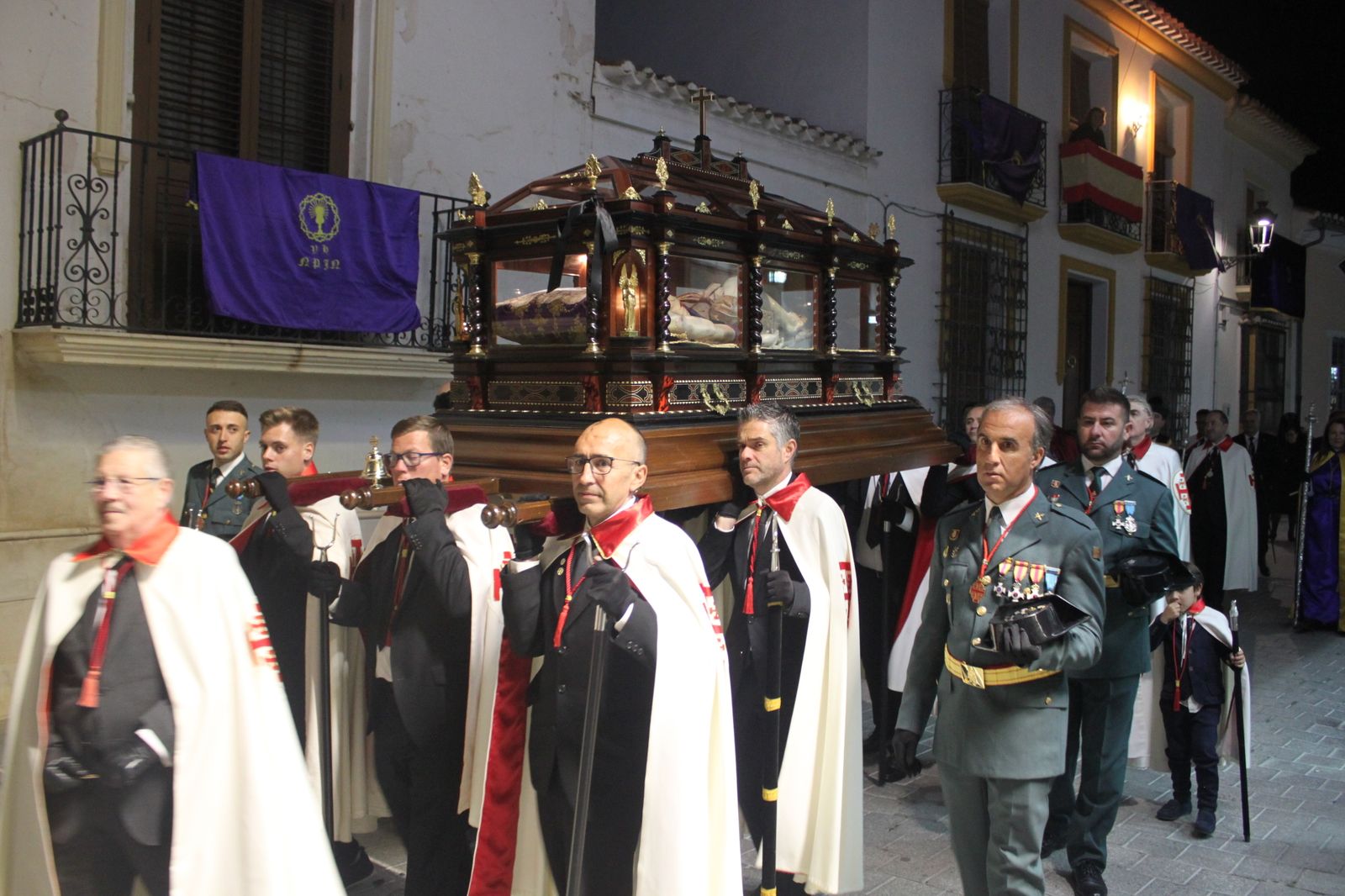 La procesión del Viernes Santo en Vélez-Rubio, en imágenes