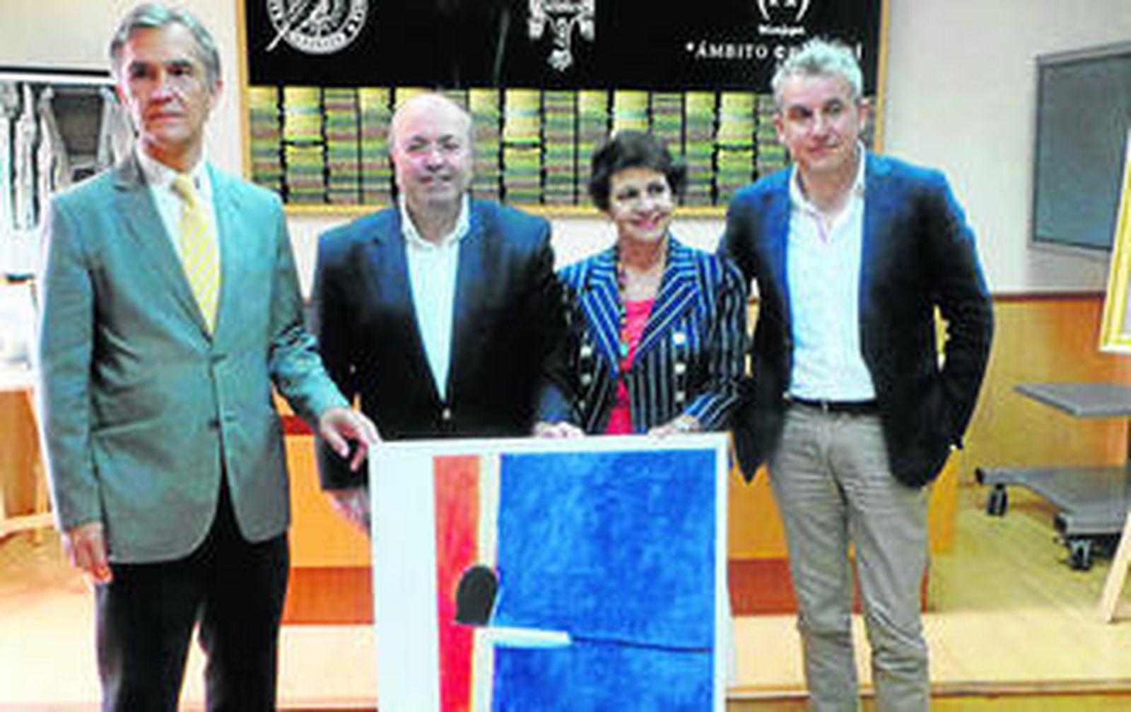 Presentación de la propuesta en el Centro Artístico.