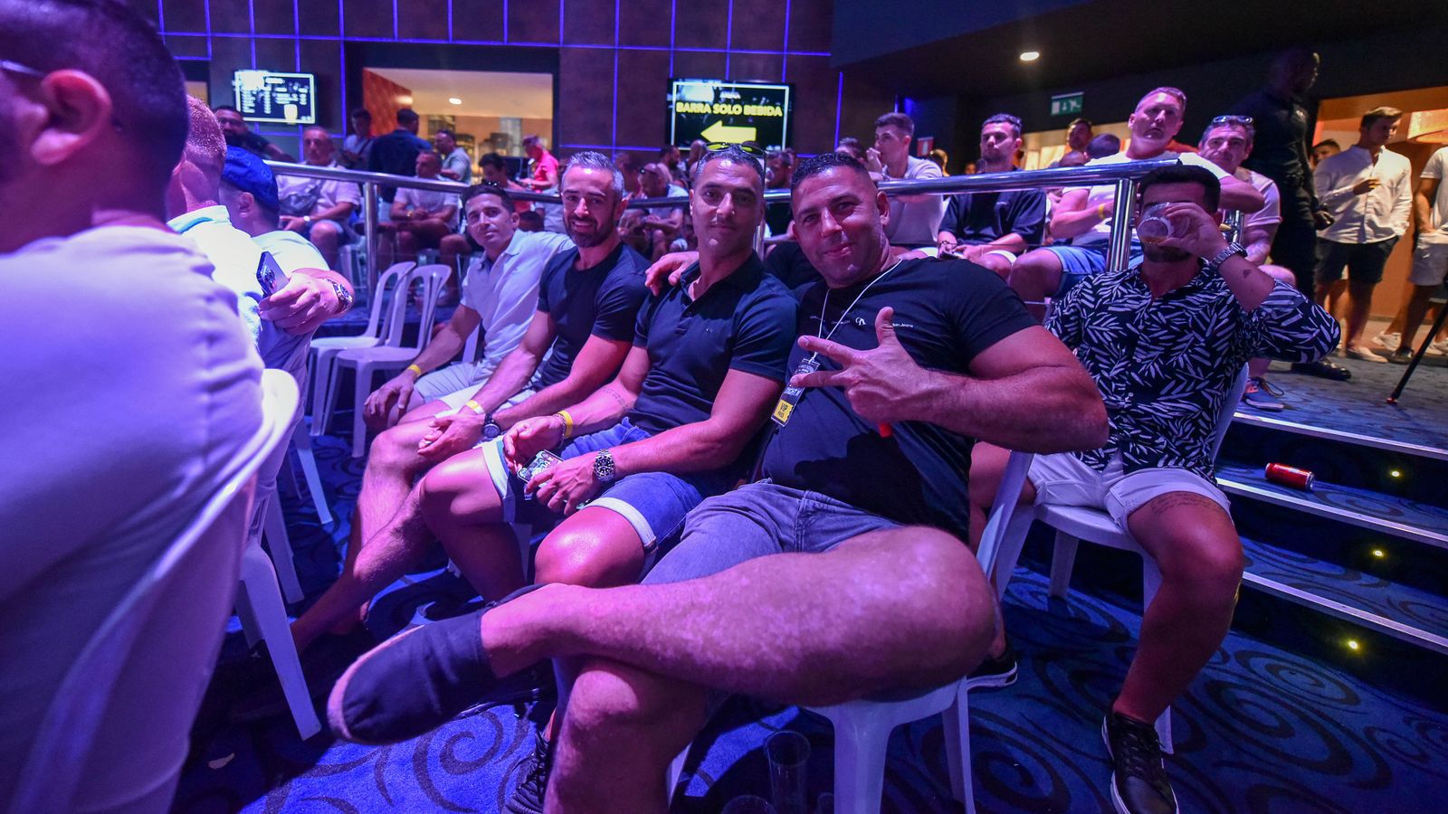 Fotos de la velada de boxeo del Don Príncipe en el casino de San Roque