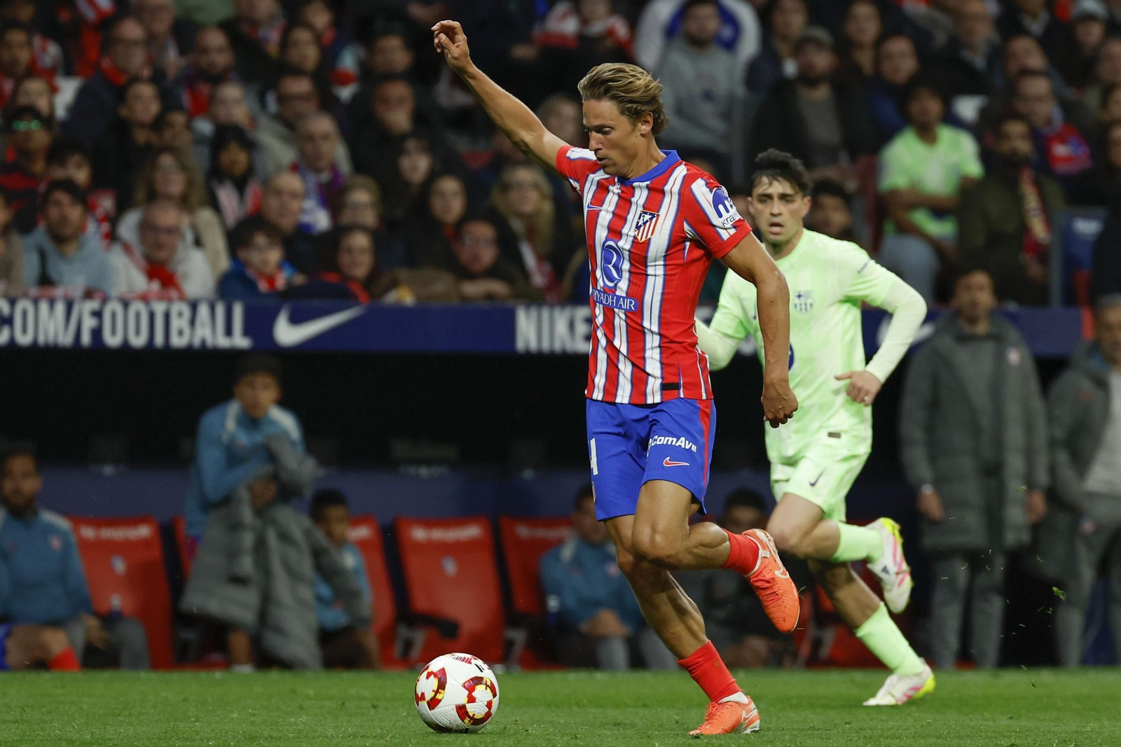 Las fotos del Atlético de Madrid - Barcelona