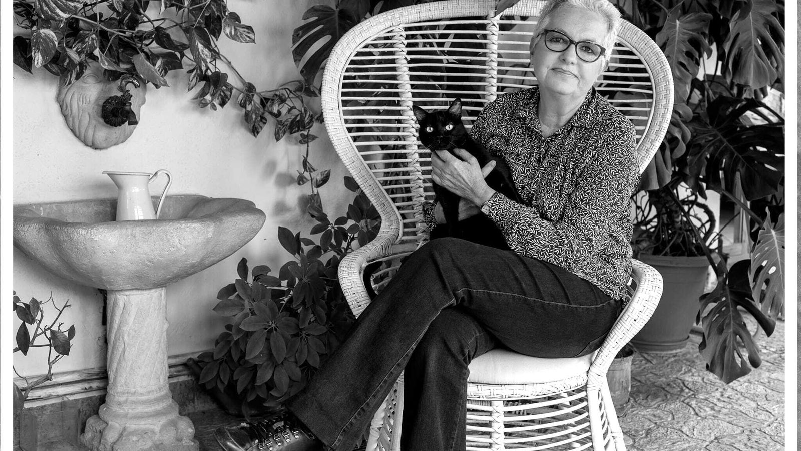 Marite Martín Vivaldi y Miss Fly.