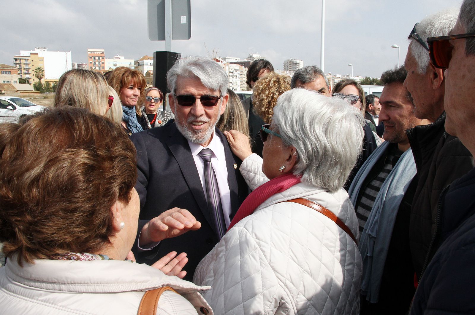 Inauguración de la Calle Doctor Cristóbal Gangoso, en imágenes