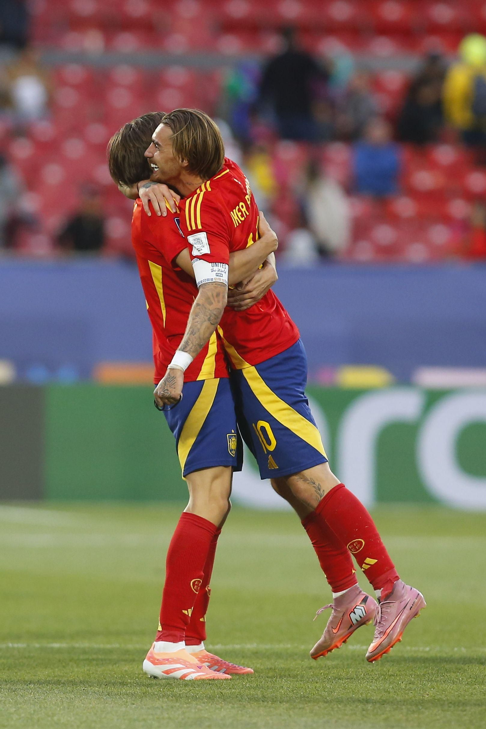 Las mejores fotos del España-Brasil sub 20