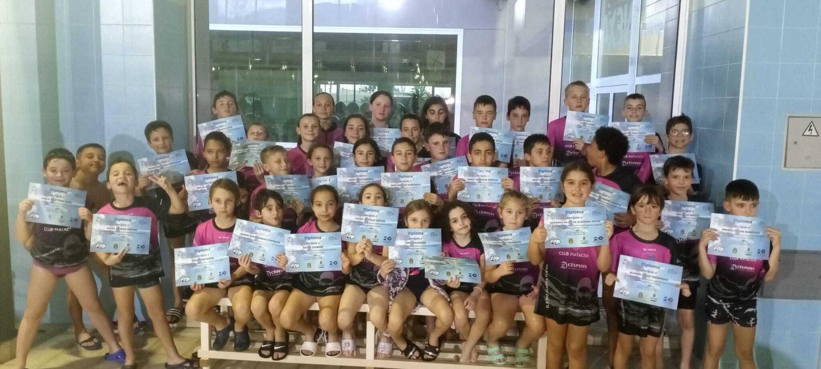 Pequeños participantes del Mare Nostrum en la segunda jornada del Circuito Provincial