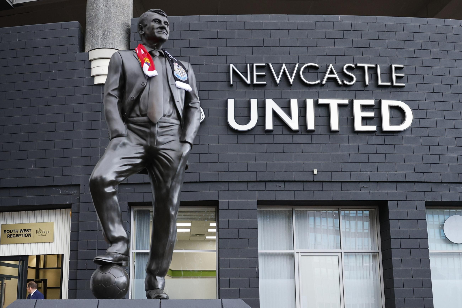 Las fotos del Newcastle-Barcelona