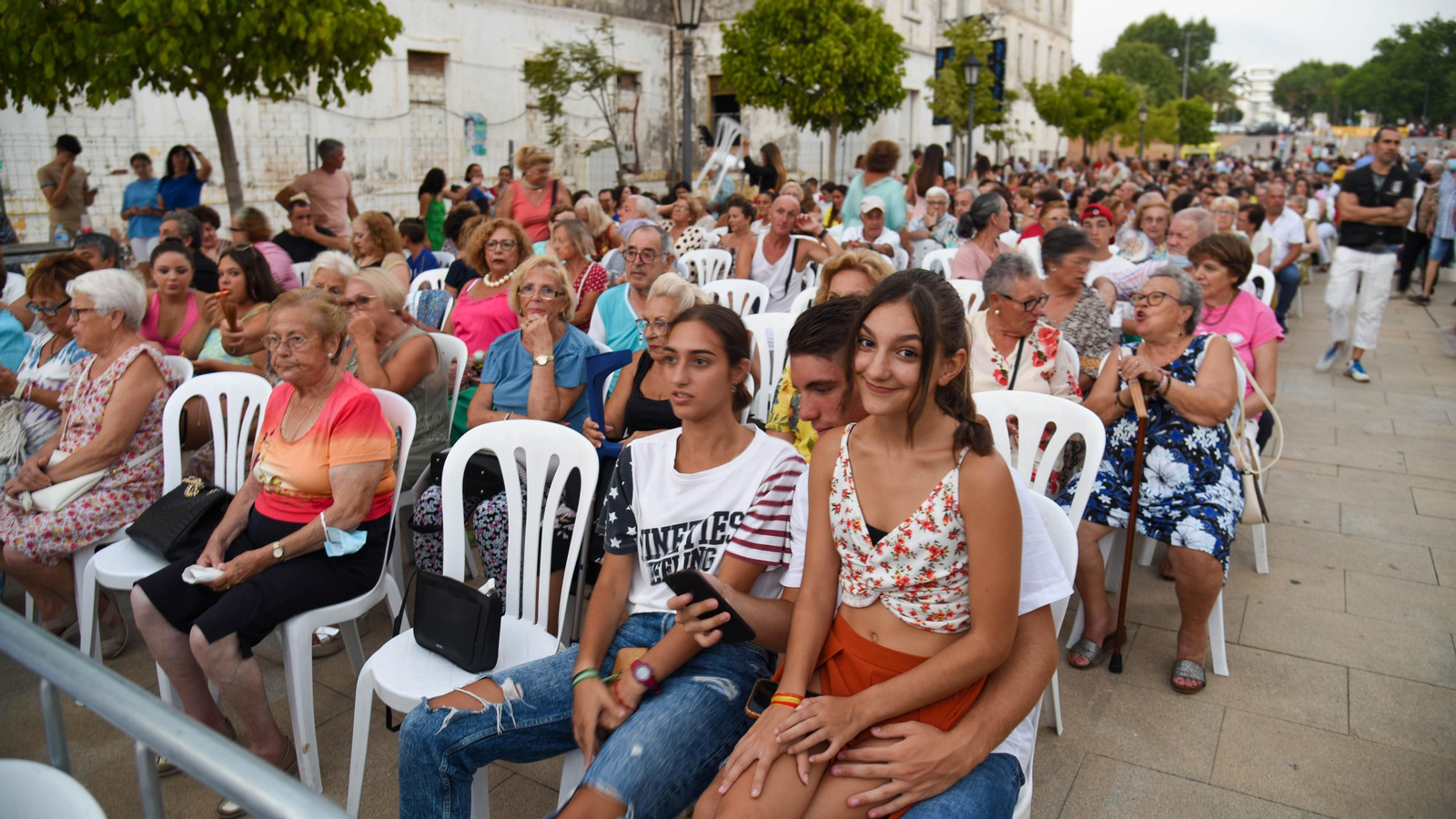 Fotos de la coronación de la Feria Real de San Roque 2022