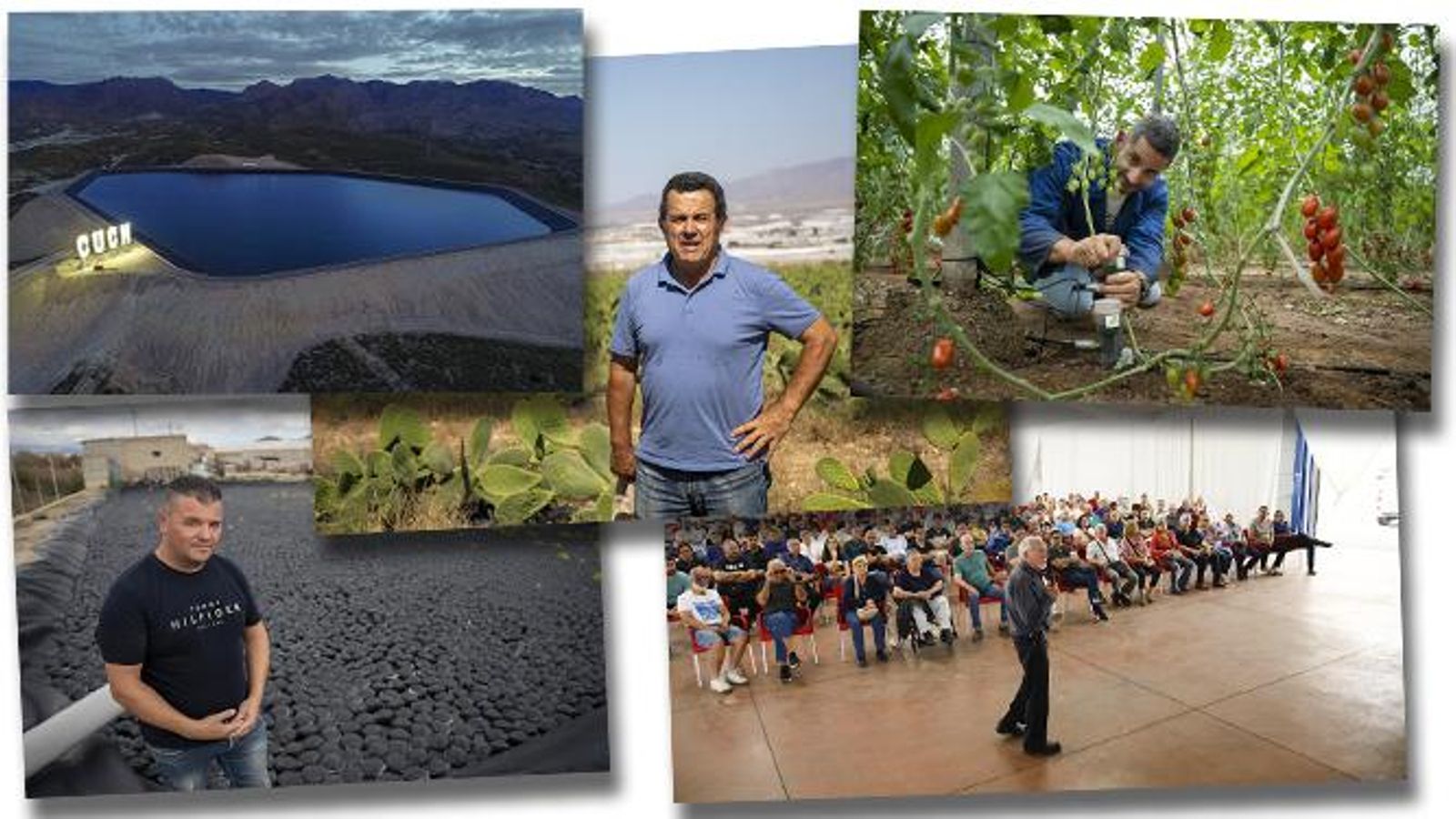 Imágenes que ponen cara a la labor y esfuerzo de quienes trabajan la tierra