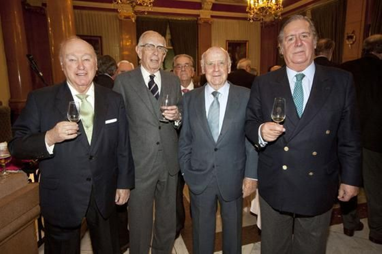 Alfredo Erquicia Guardiola, Patricio Pemán Medina, José Joaquín Ysasi Isasmendi y Salvador Rivero.

Foto: Alberto Morales