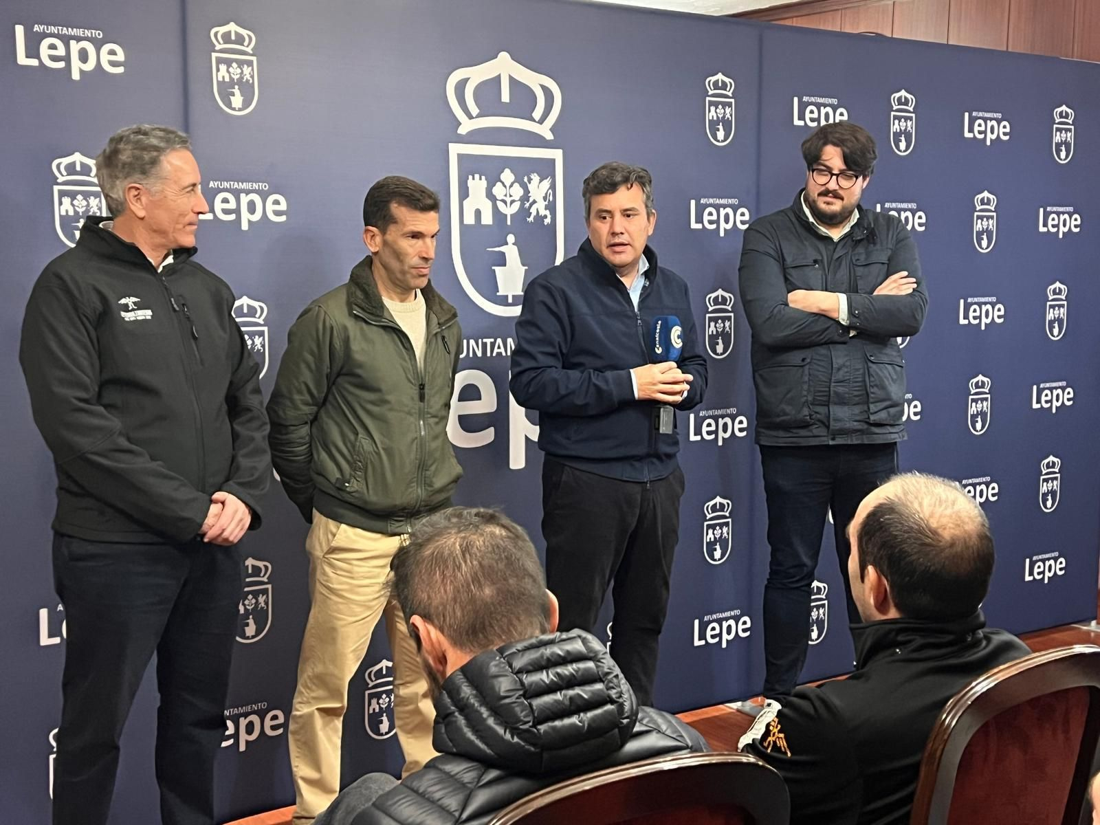 Presentación de la cuarta etapa de La Leyenda de Tartessos en el Ayuntamiento de Lepe.