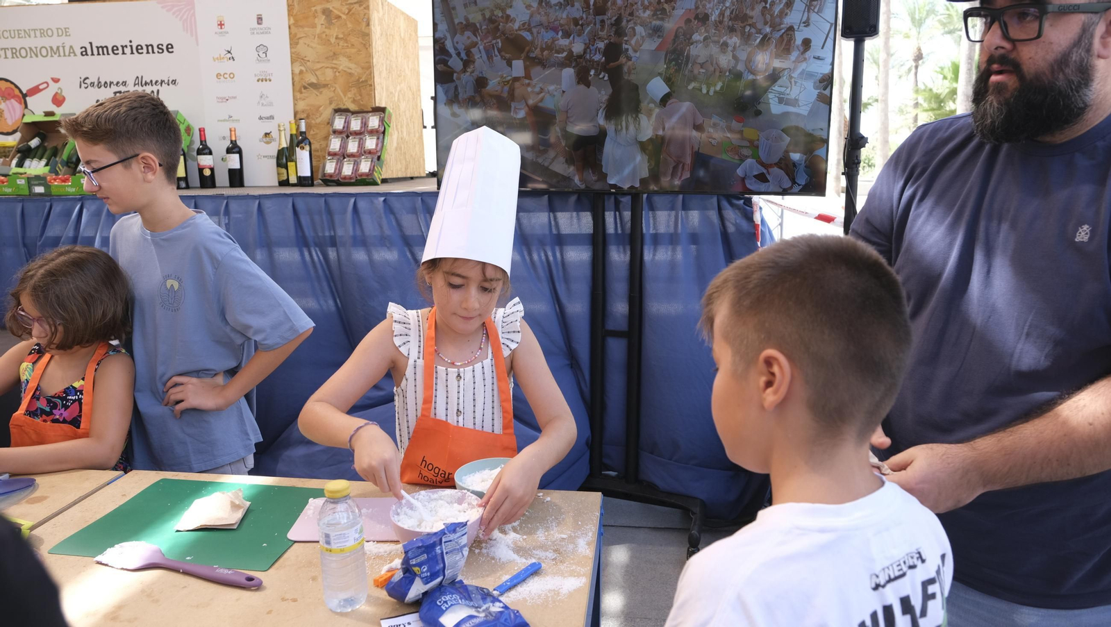 El concurso de gastronomía infantil de la Feria de Almería 2025, en imágenes