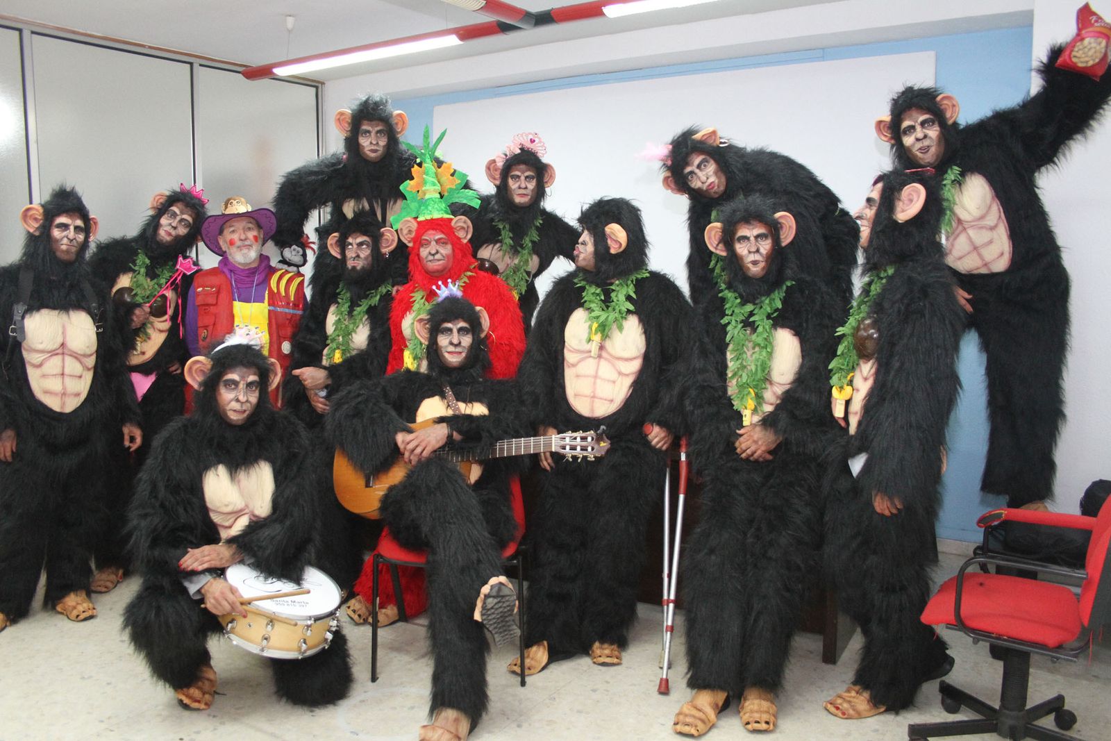 Imágenes del primer día de preliminares de concurso del Carnaval Colombino 2018