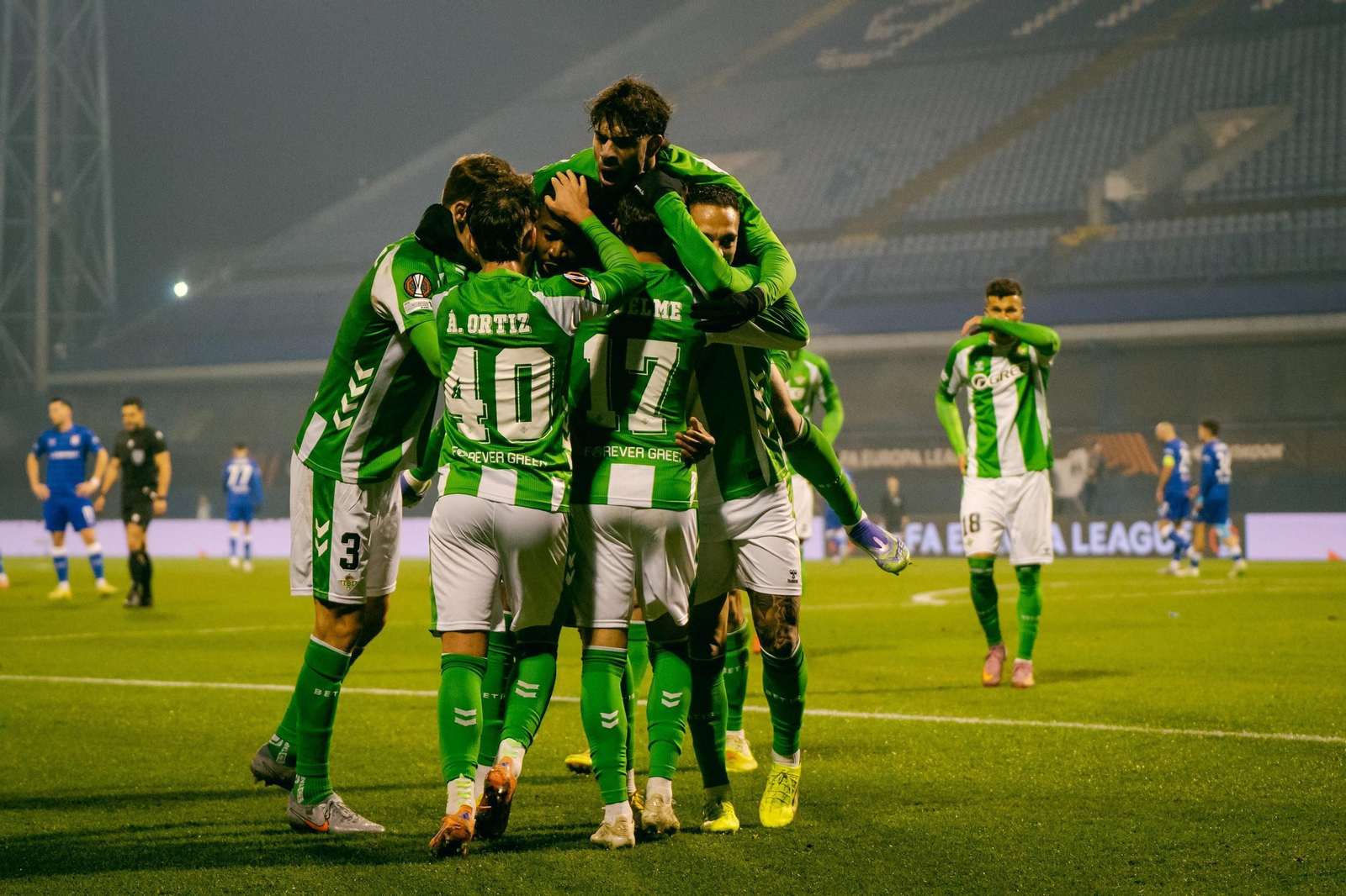 Las fotos del Dinamo de Zagreb-Betis