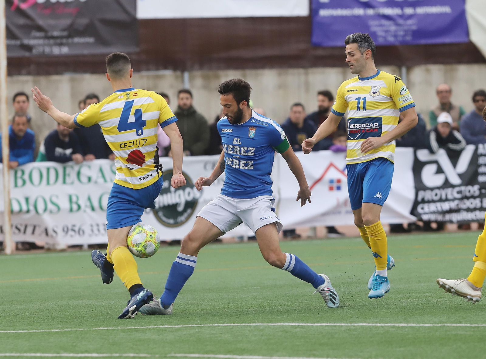 Imágenes del partido Xerez CD-Coria