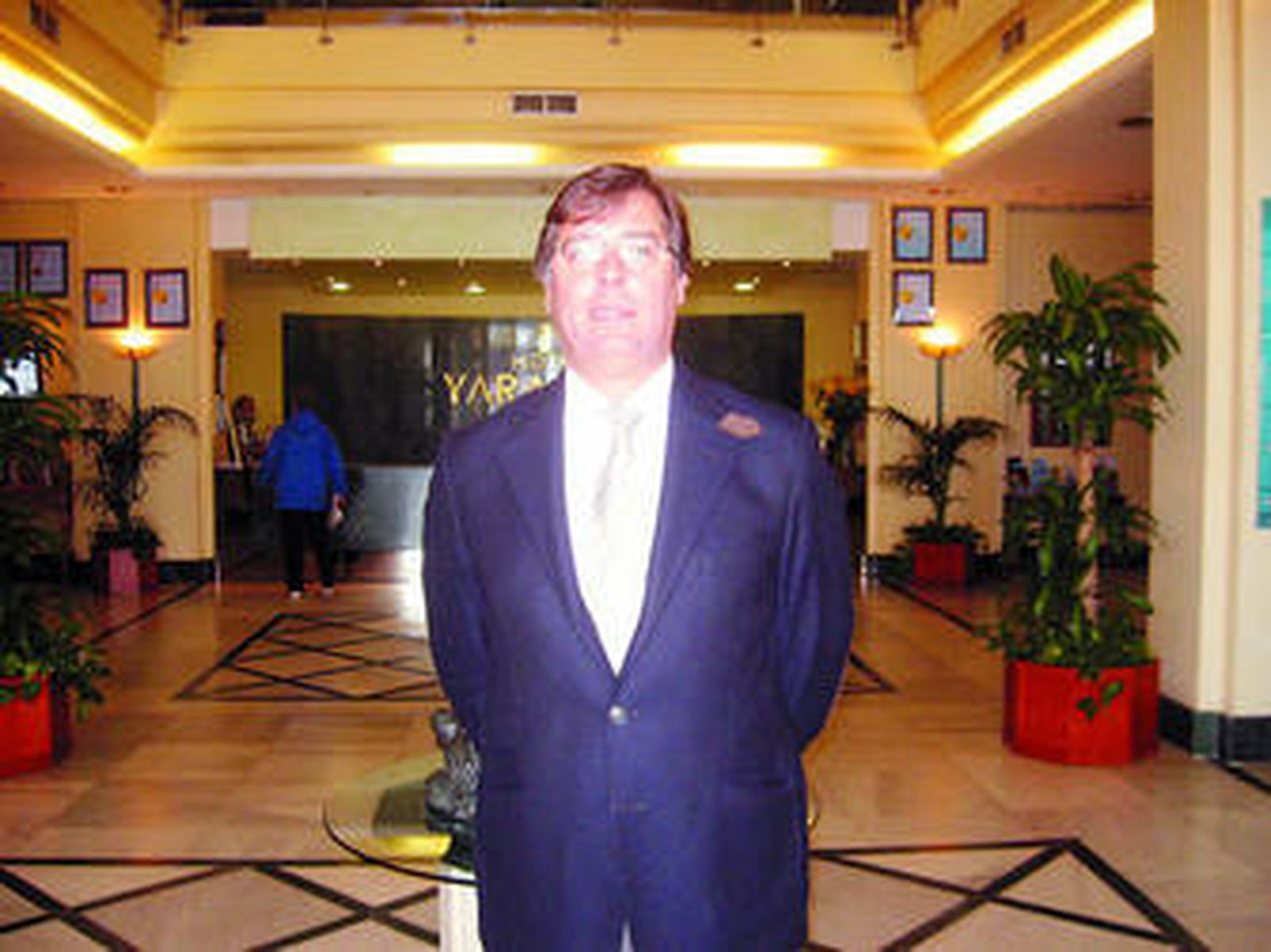 José Carlos Escribano, en un momento de la entrevista.