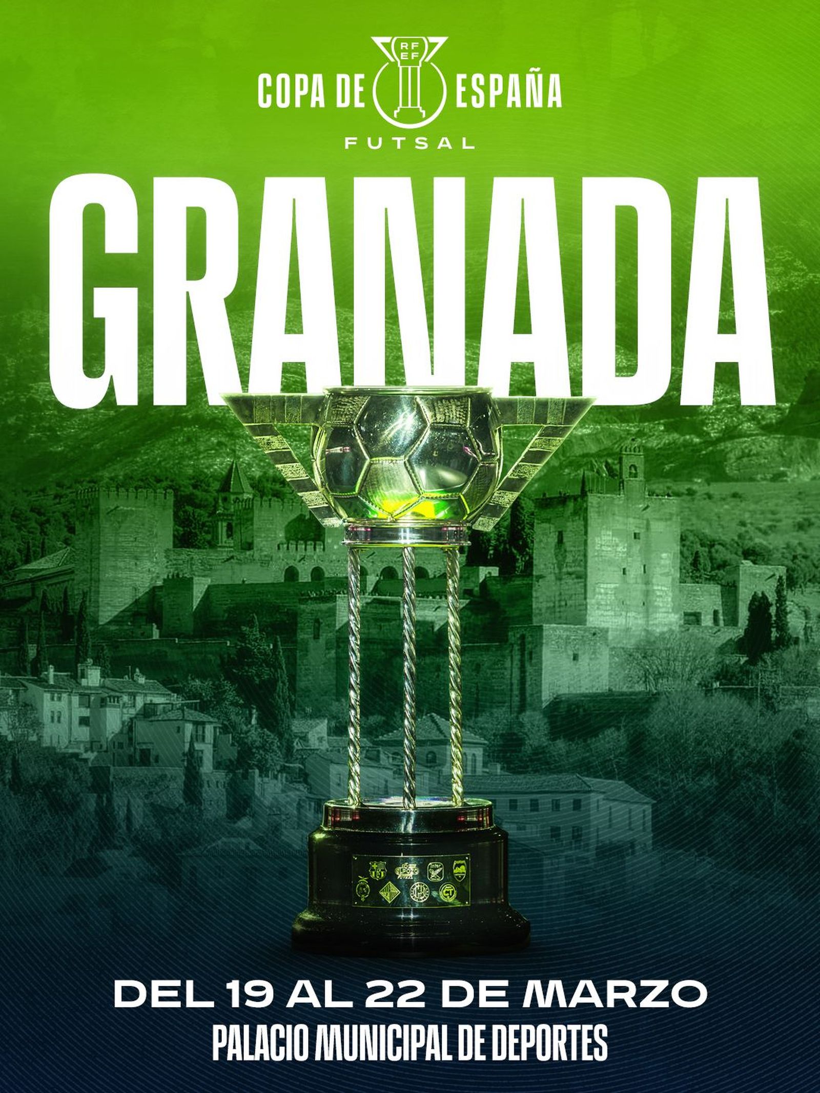 Cartel anunciador del torneo que se celebrará en Granada